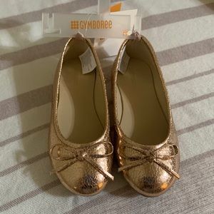NWT Rose Gold Flats (Size 9T)